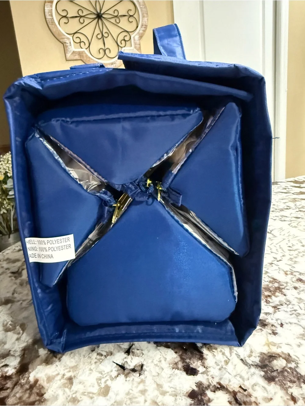 Joy Mangano Quilted Better Beauty Case New